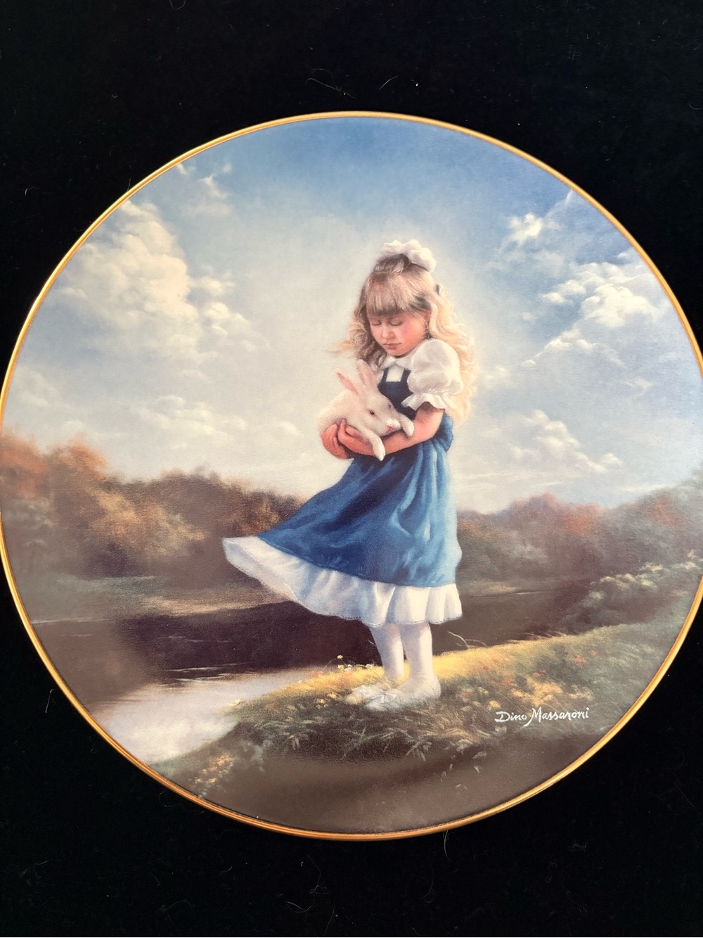 Dino Massorni “just you and me” Decorative Plate